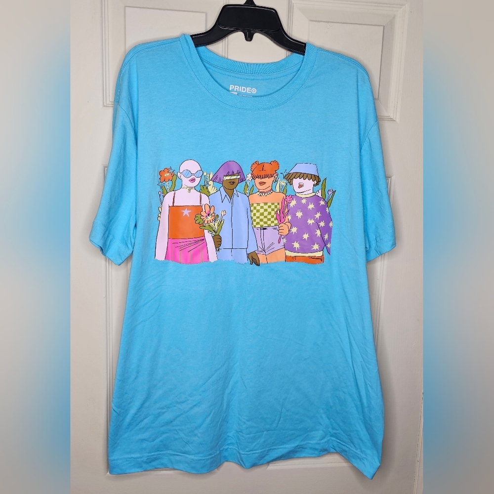 Nwt - pride Womens T- shirt size 1x - Picture 2 of 4